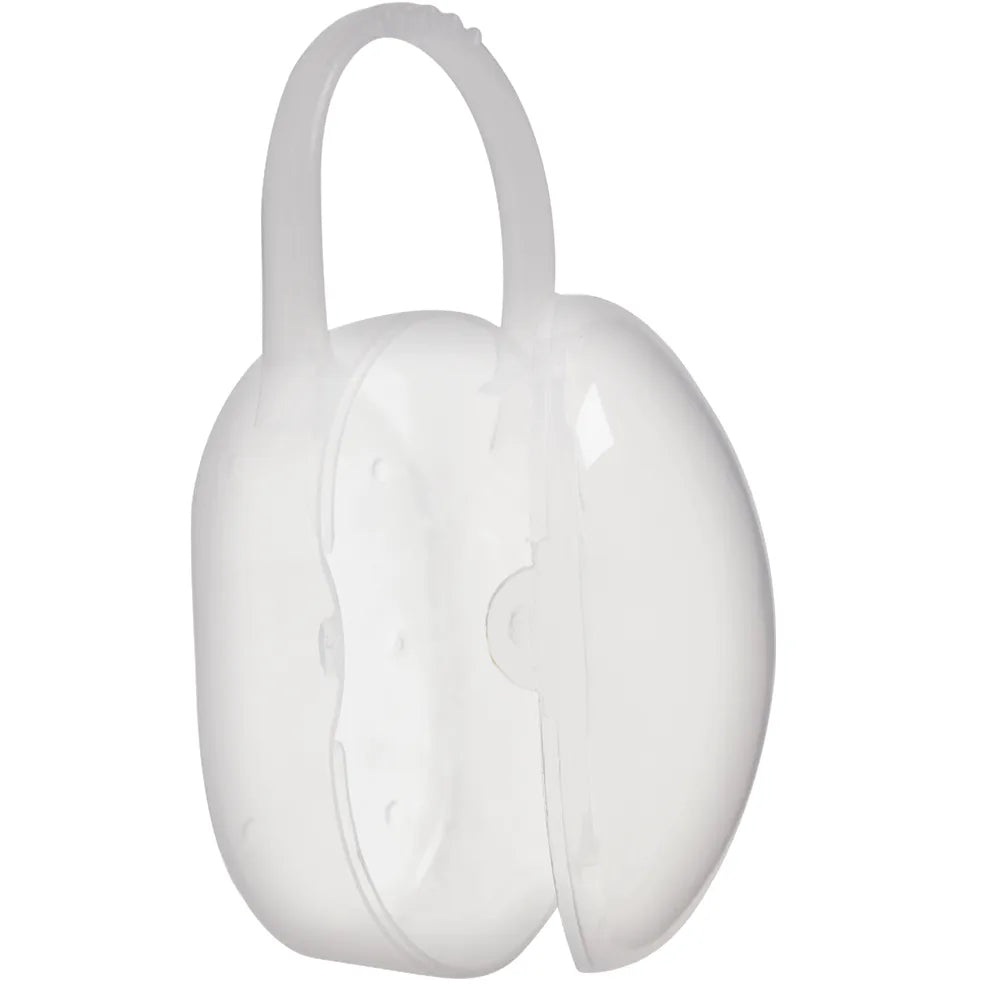 Porta-Chupeta Infantil Buba Transparente com Alça BPA Free
