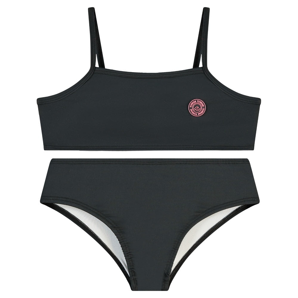 Conjunto Biquíni Infantil Feminino Kamylus Tchibum Liso UV50+