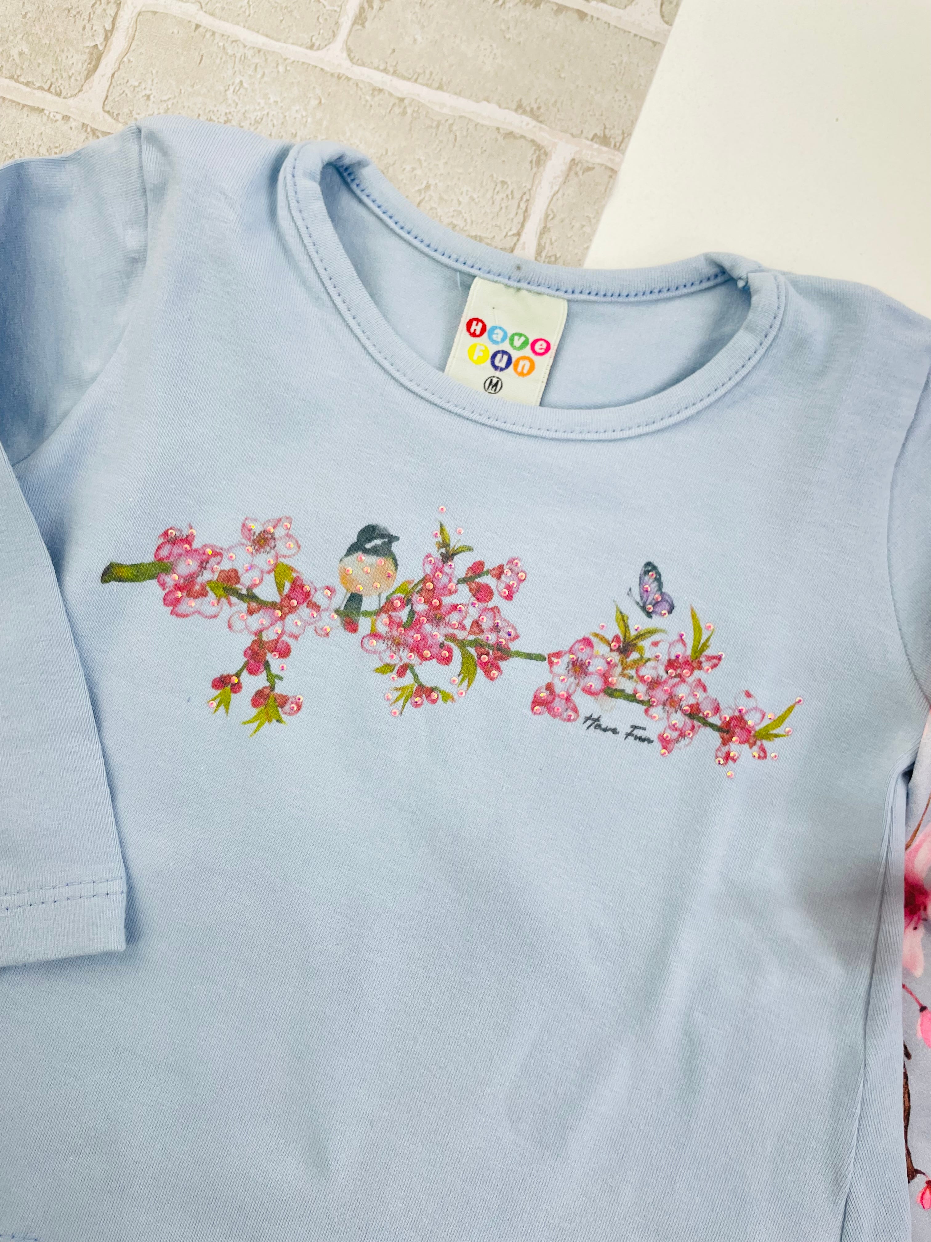 Conjunto Have Vun Birds Cotton