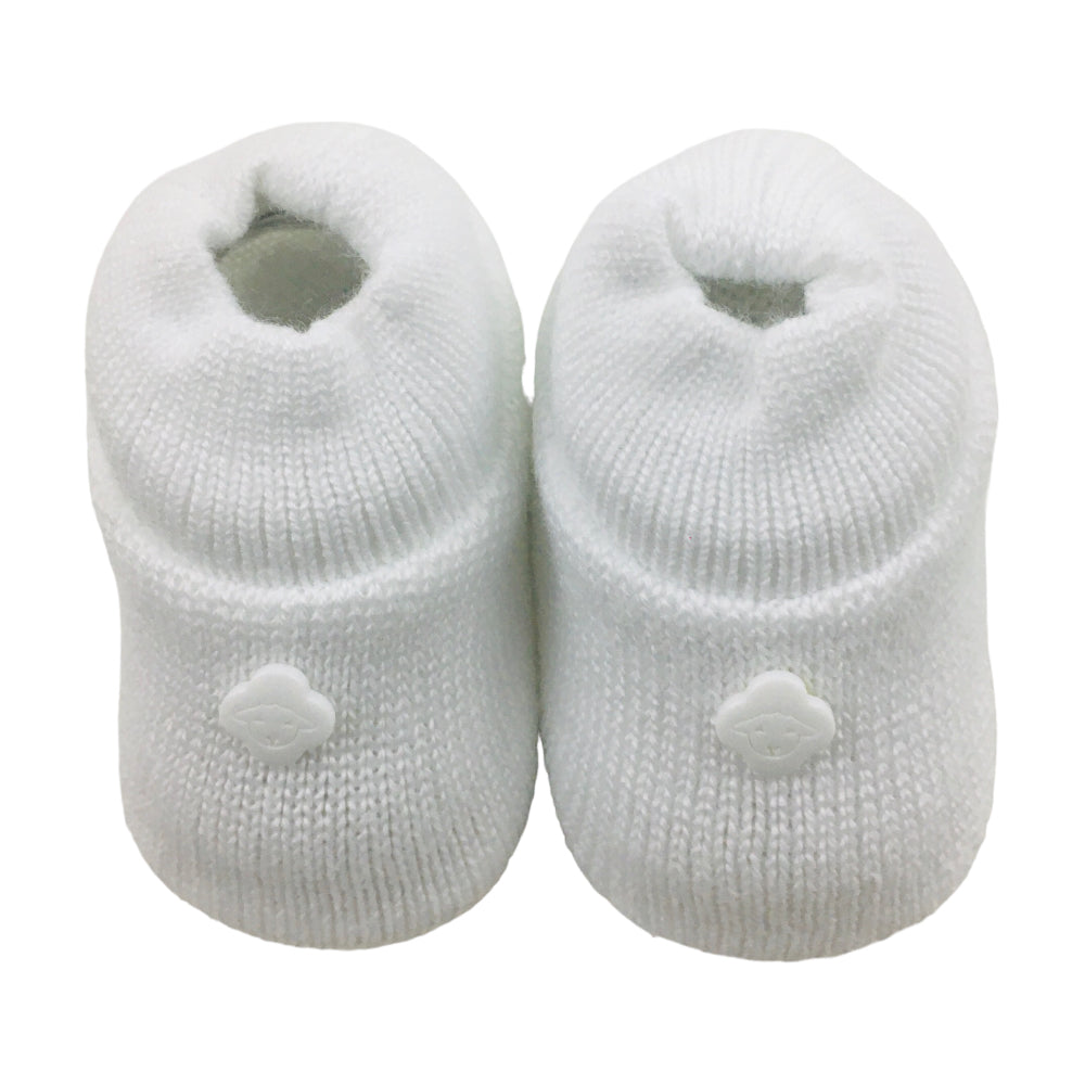Sapatinho Bebe Tricot Liso