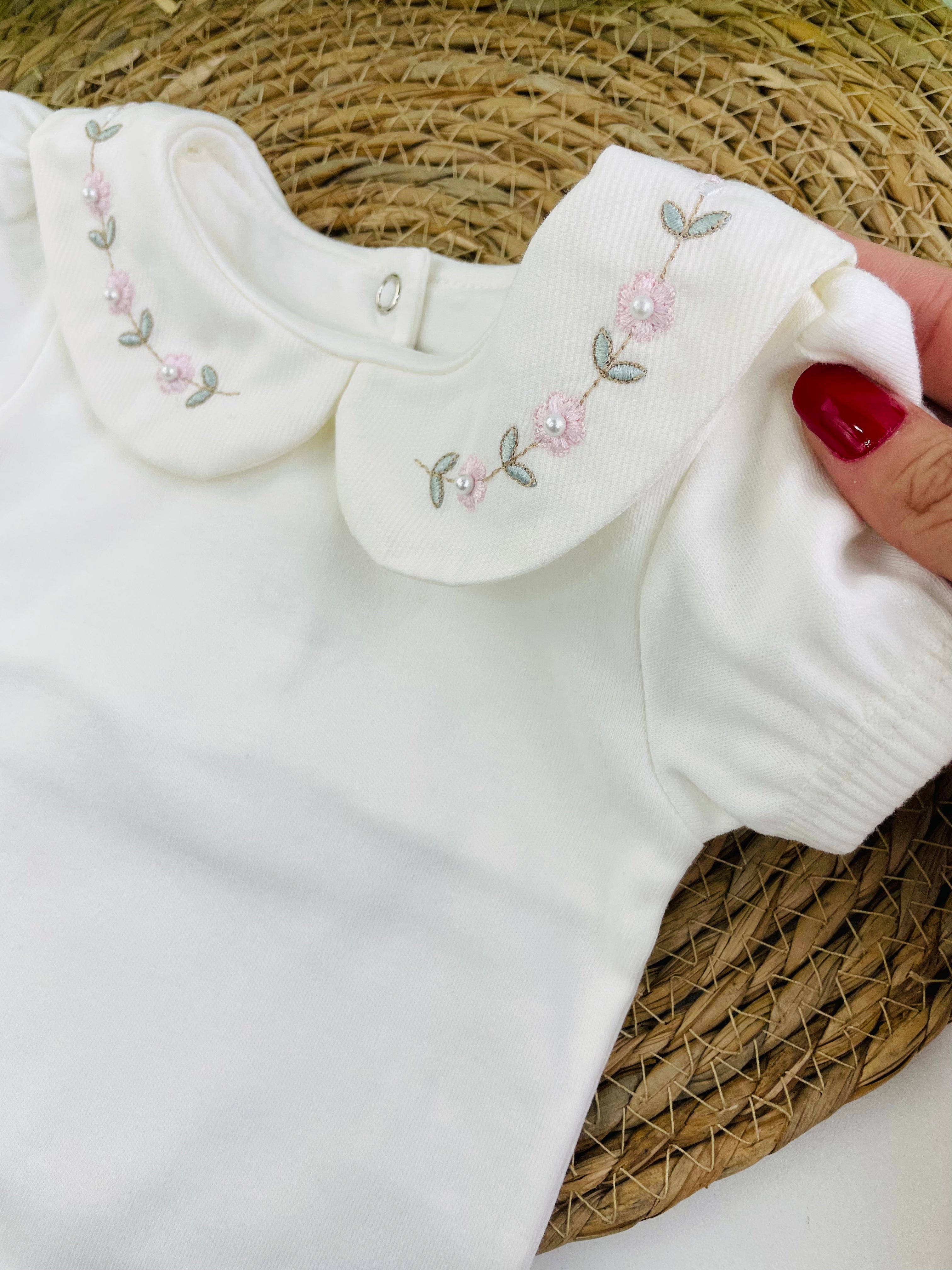 Saida De Maternidade Pipoquinhas Baby Ursa 4 Peças