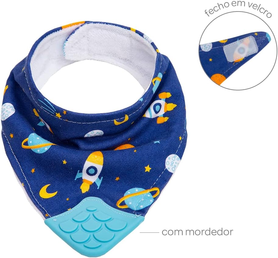Bandana Buba Com Mordedor +4 meses