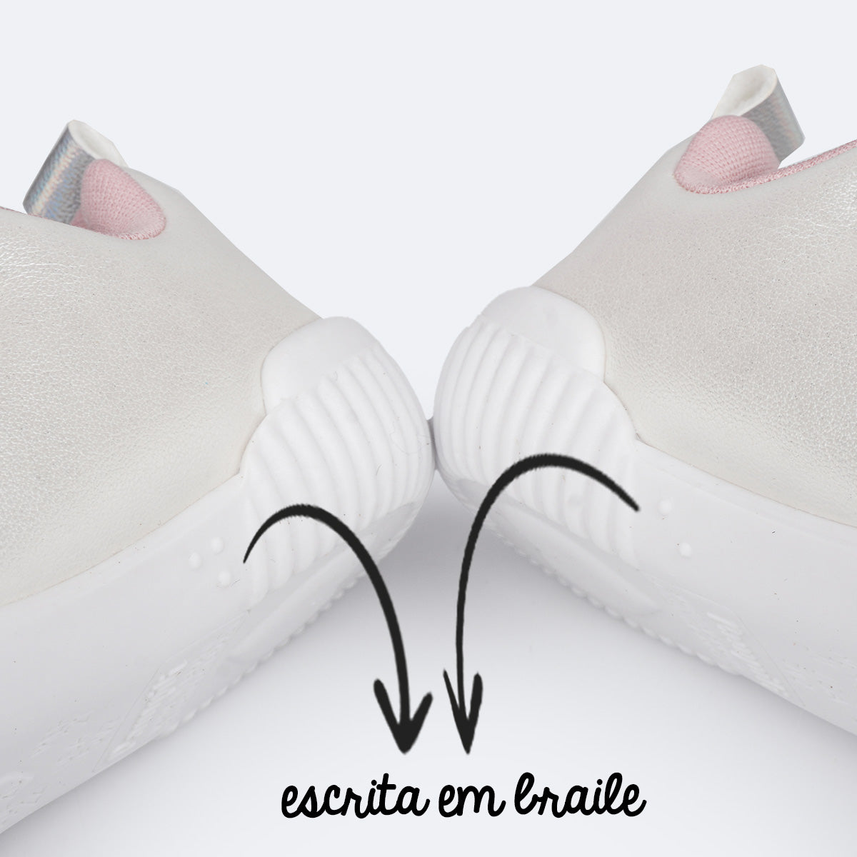 Tênis Infantil Feminino Pampili Yuyu Manta de Strass com Velcro