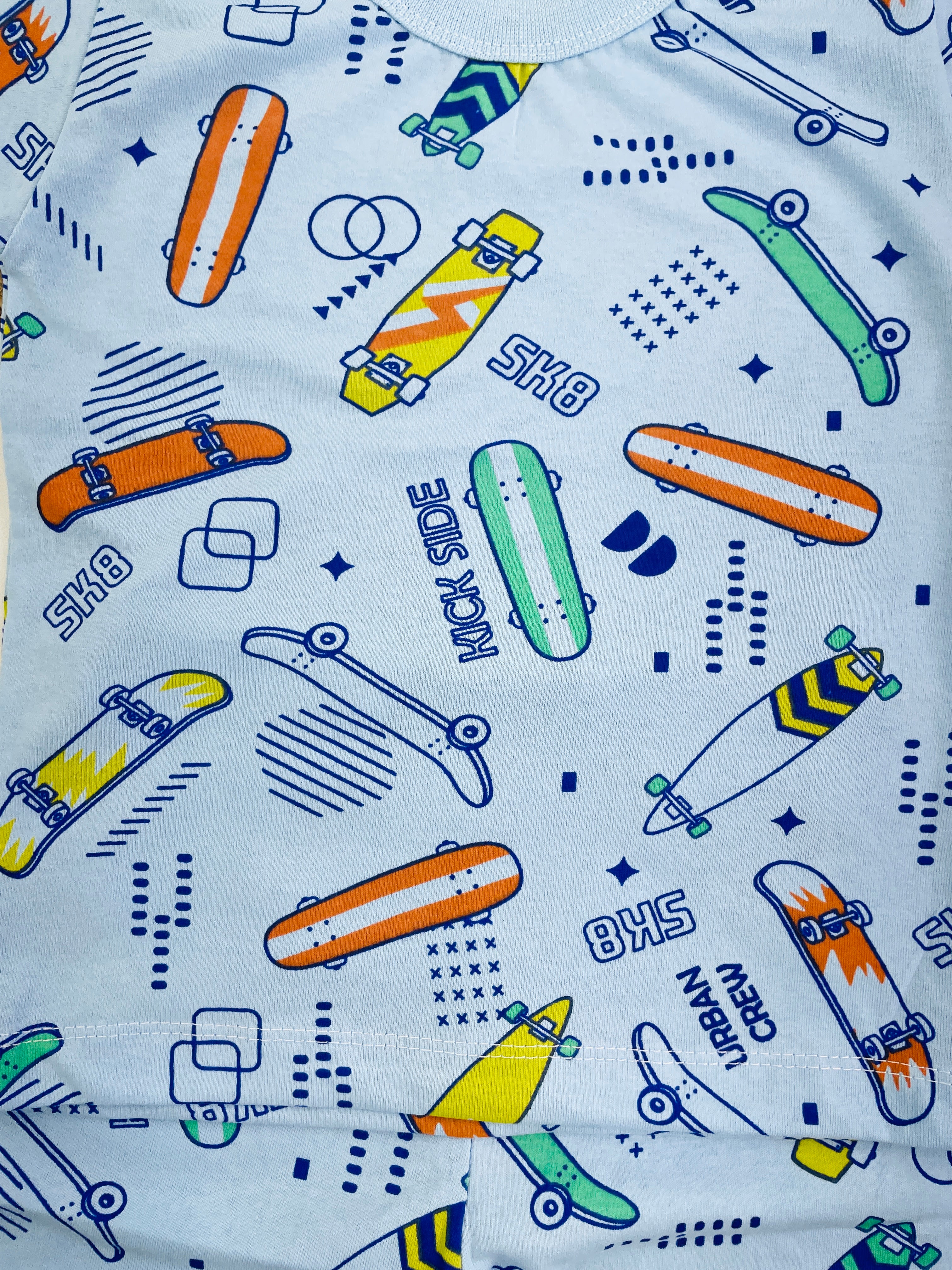 Pijama Manga Longa Mafessoni Sk8