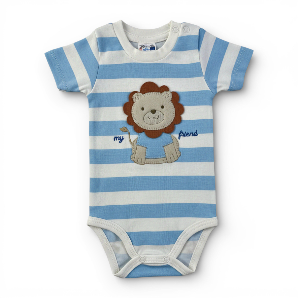 Conjunto Masculino Infantil Curioso Leão My Friend