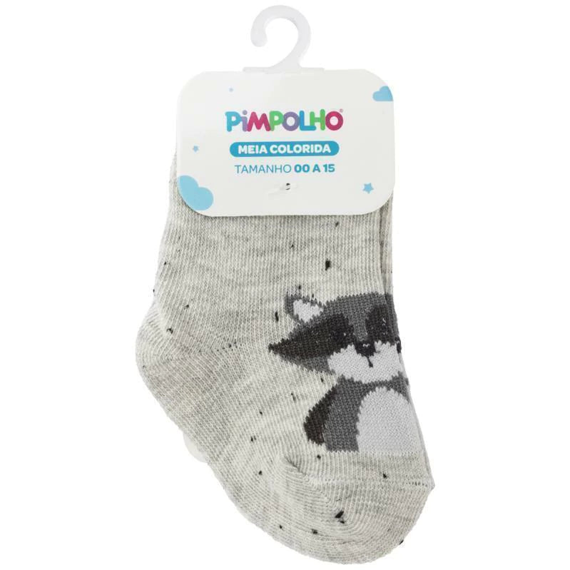 Meia Cano Alto Masculina Pimpolho Colorida 00 ao 15
