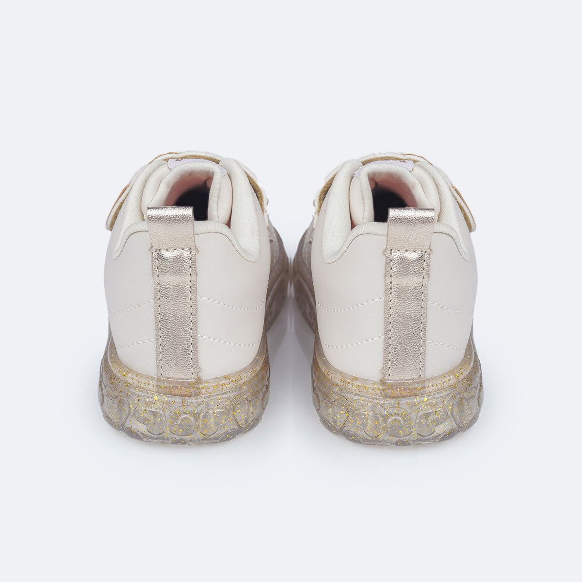 Tênis Pampili Sneaker Luz Corações Led