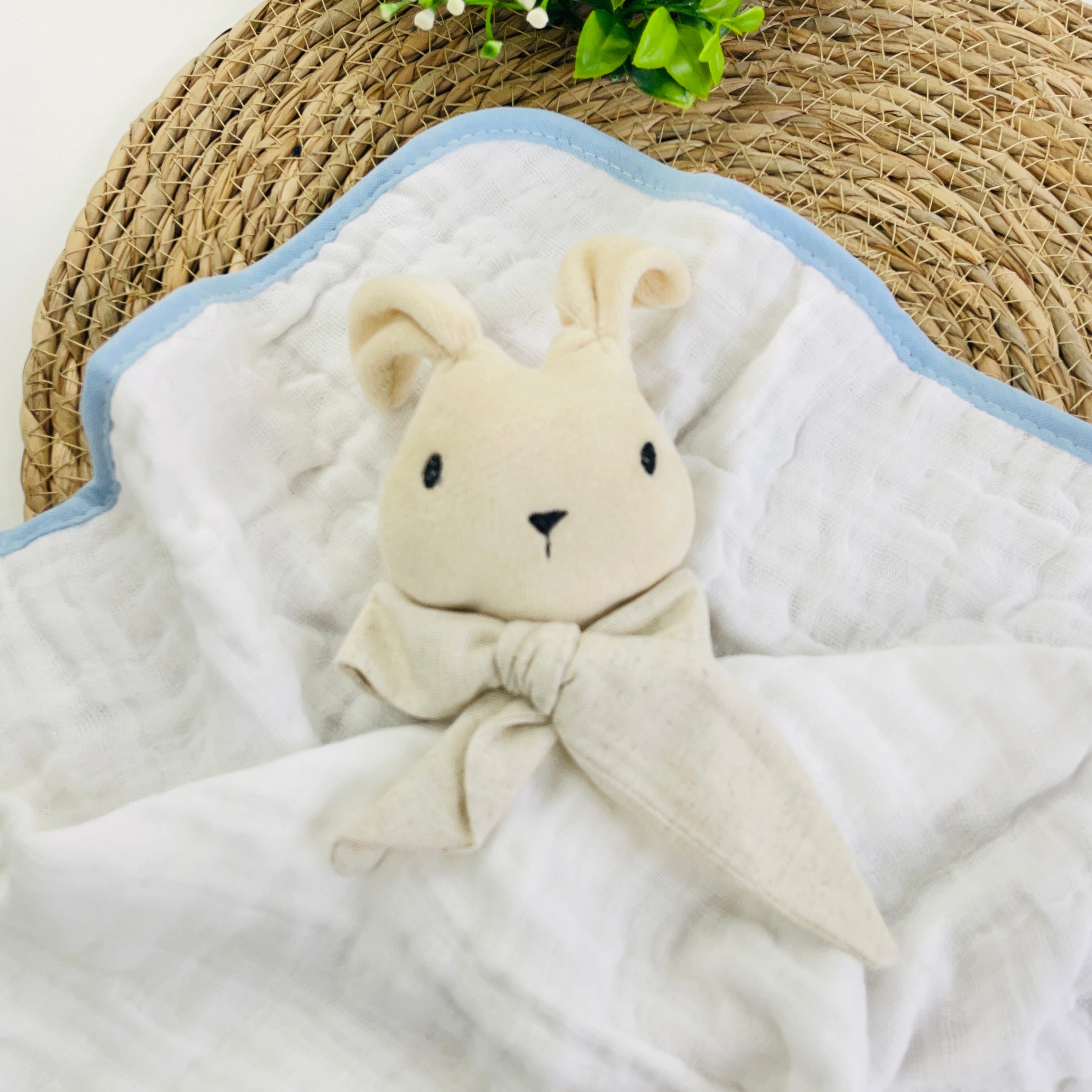 Naninha Loupiout Nature Coelhinho Com Prendedor De Chupeta