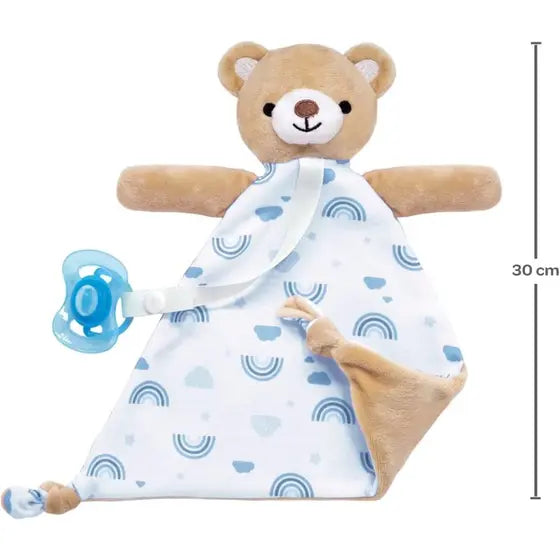 Ursinho Buba Com Prendedor De Chupeta +3M