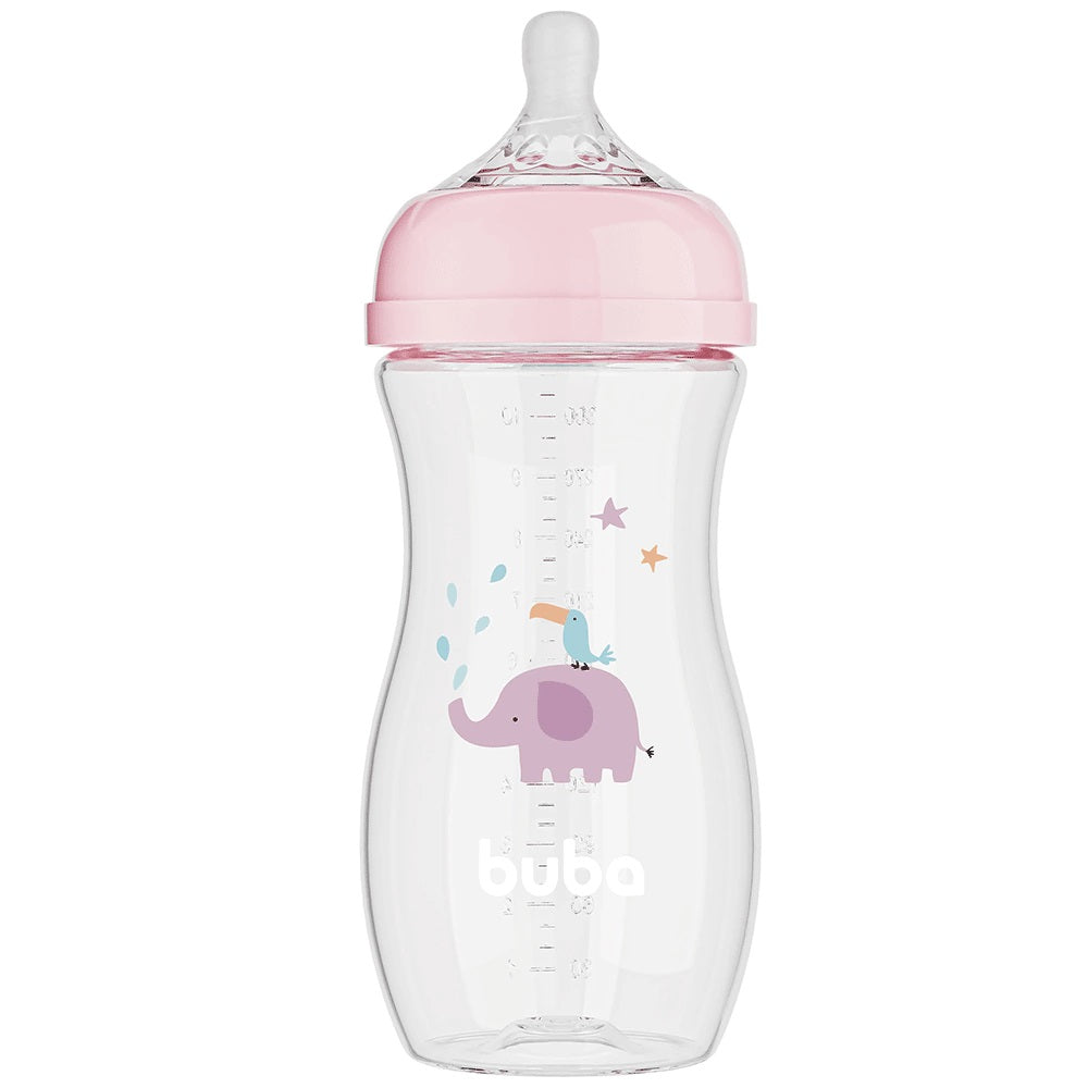 Mamadeira Buba Easy Flow Elefante +4M