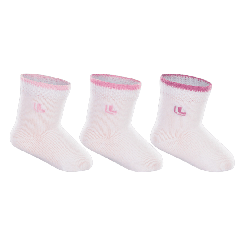 Kit Meia Infantil Lupo Baby BU Com 3 Pares