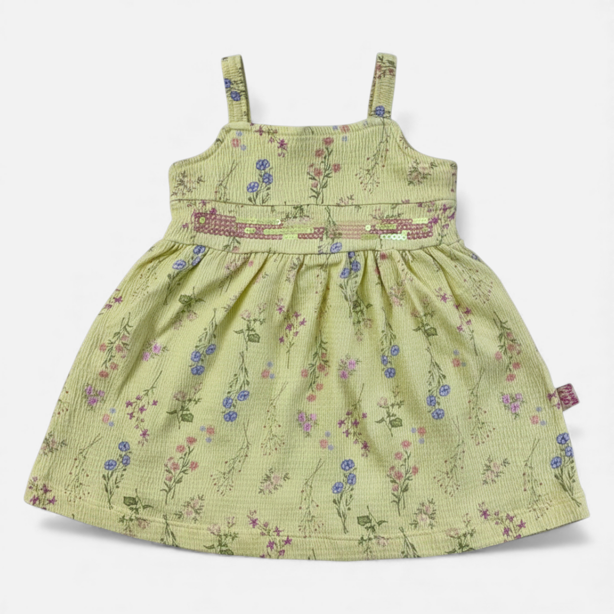 Vestido Brincar e Arte Ribana Jardim Florido