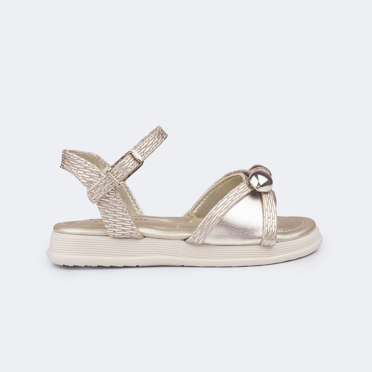 Sandália Infantil Feminina Pampili Sand Flower Tramado