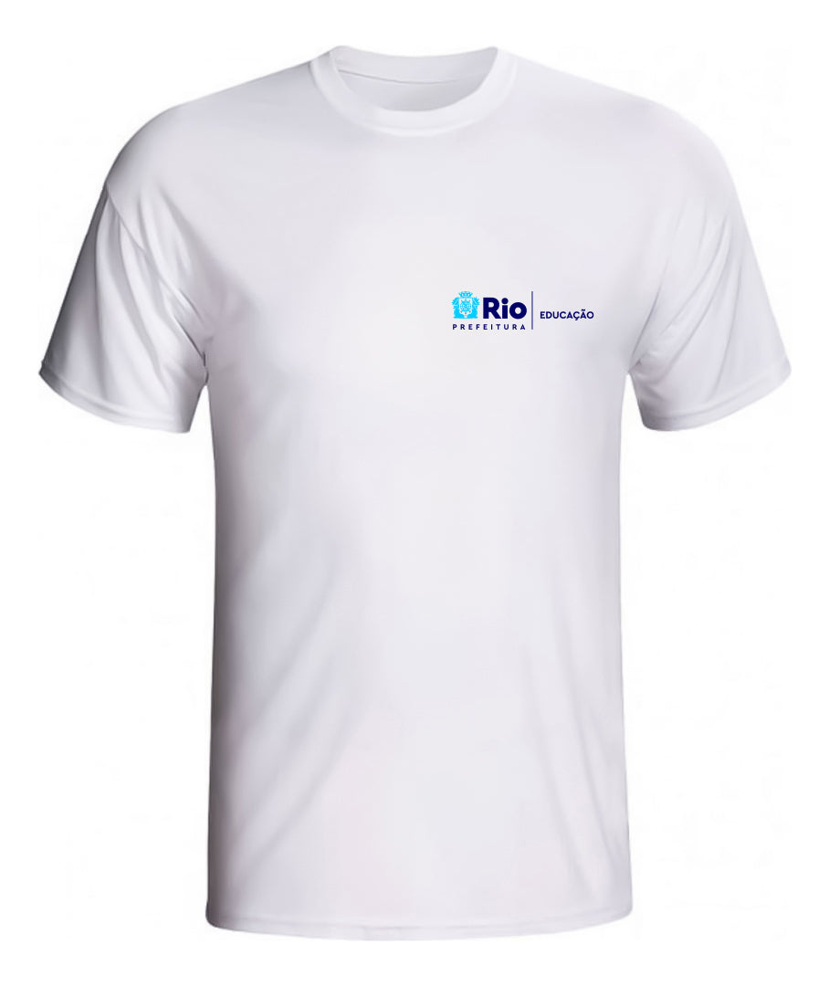Camisa Infantil Uniforme Escolar Prefeitura Rio de Janeiro