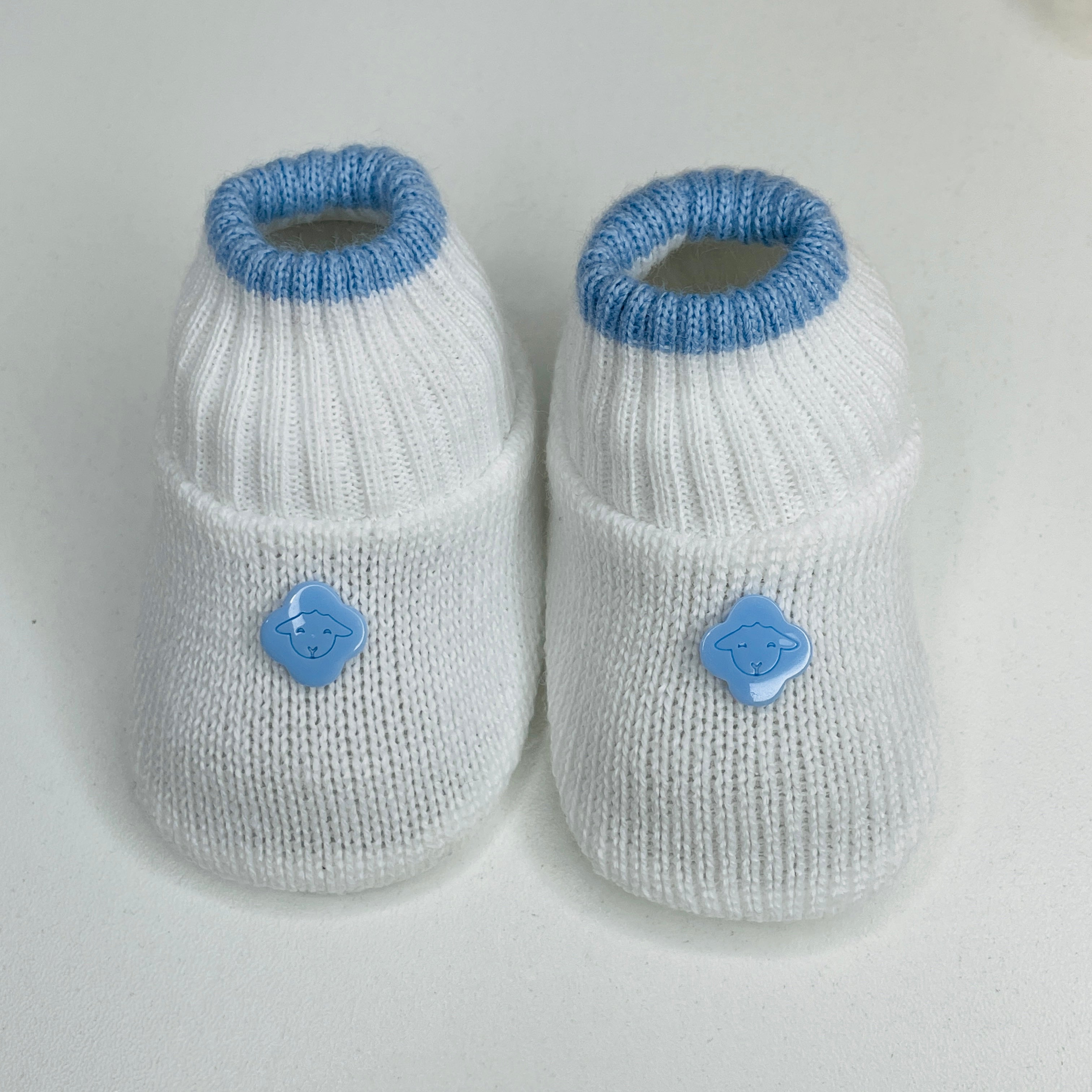 Sapatinho Bebe Tricot Listras