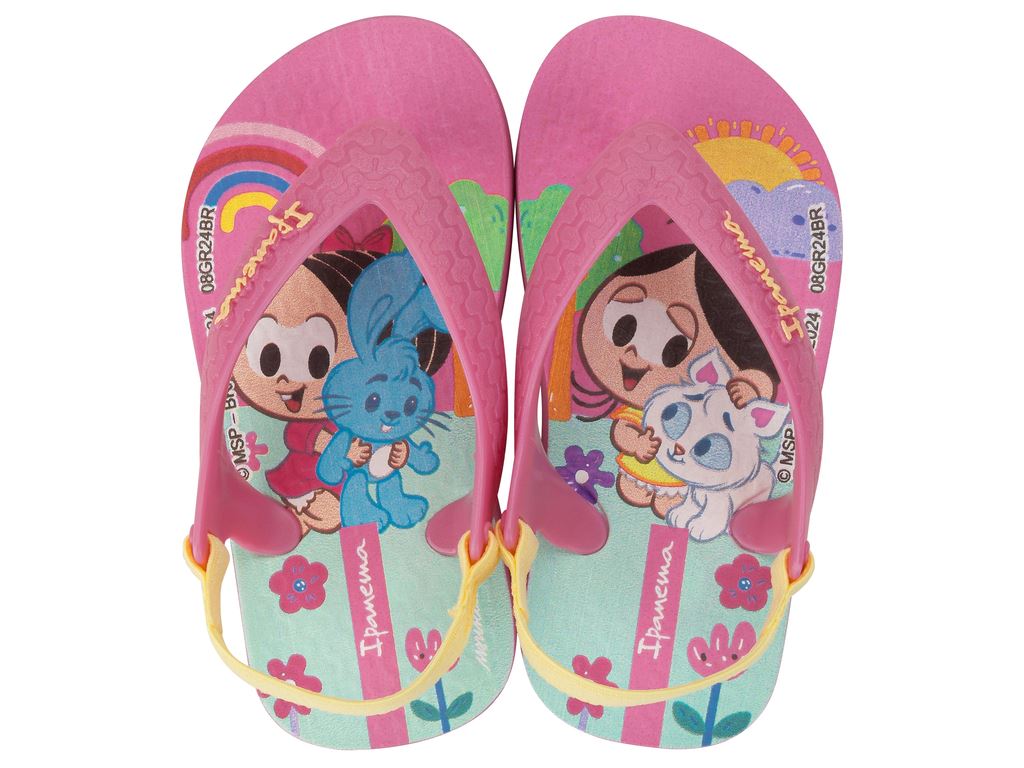 Chinelo Ipanema Baby Turma Da Monica