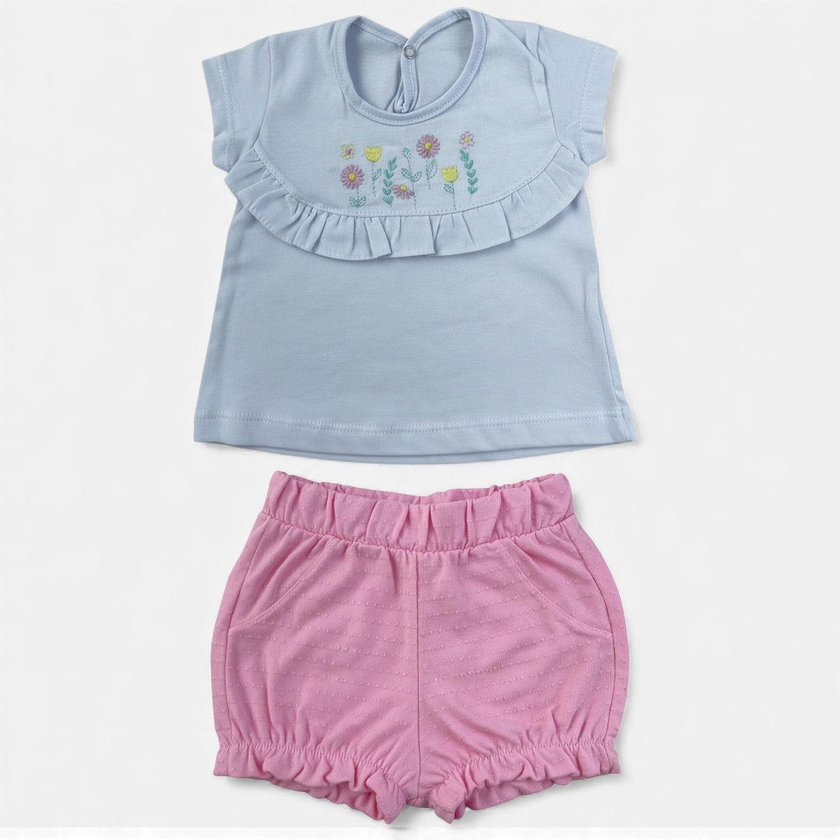 Conjunto Feminino Brincar e Arte Florzinhas