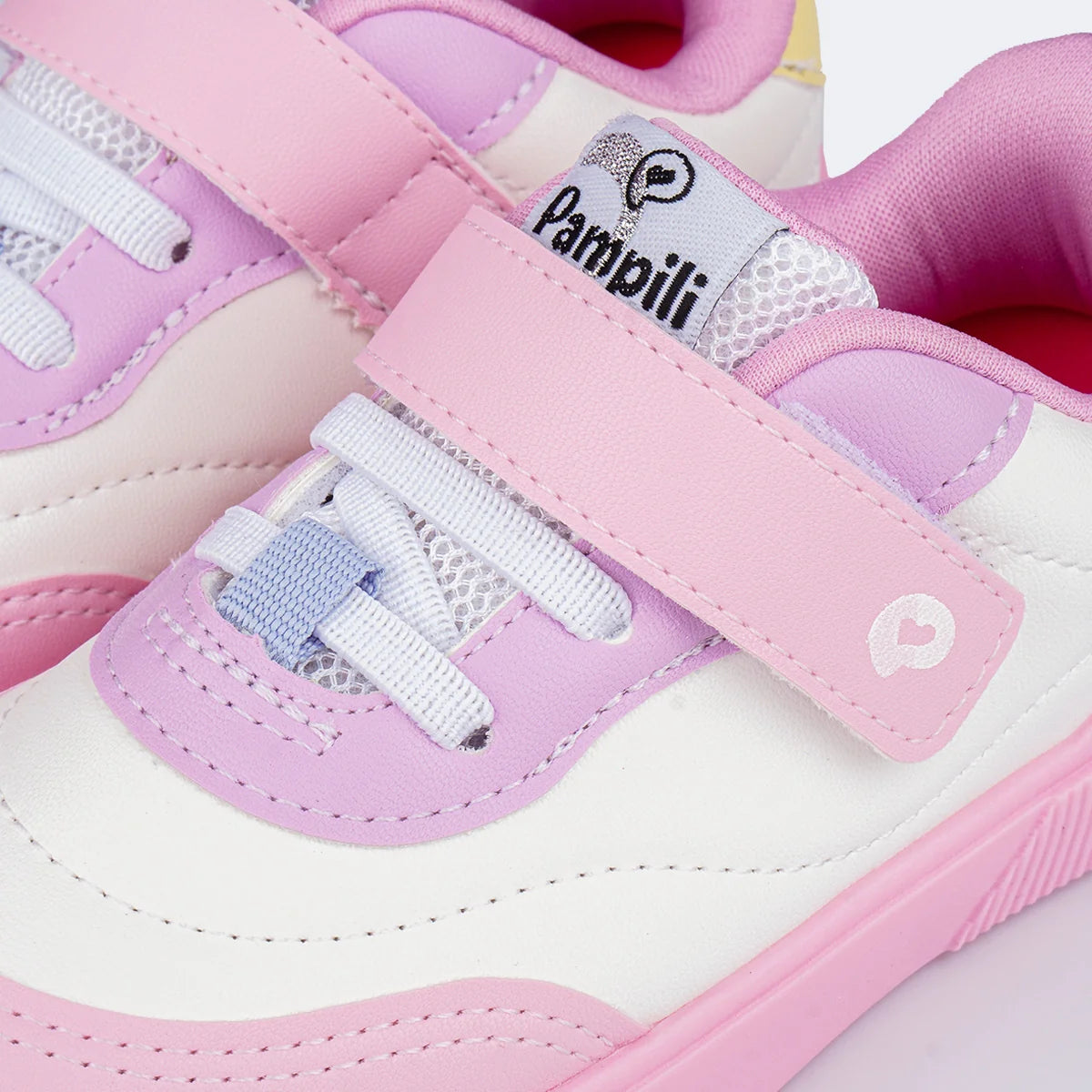 Tênis Infantil Feminino Pampili Yumi Metalizado