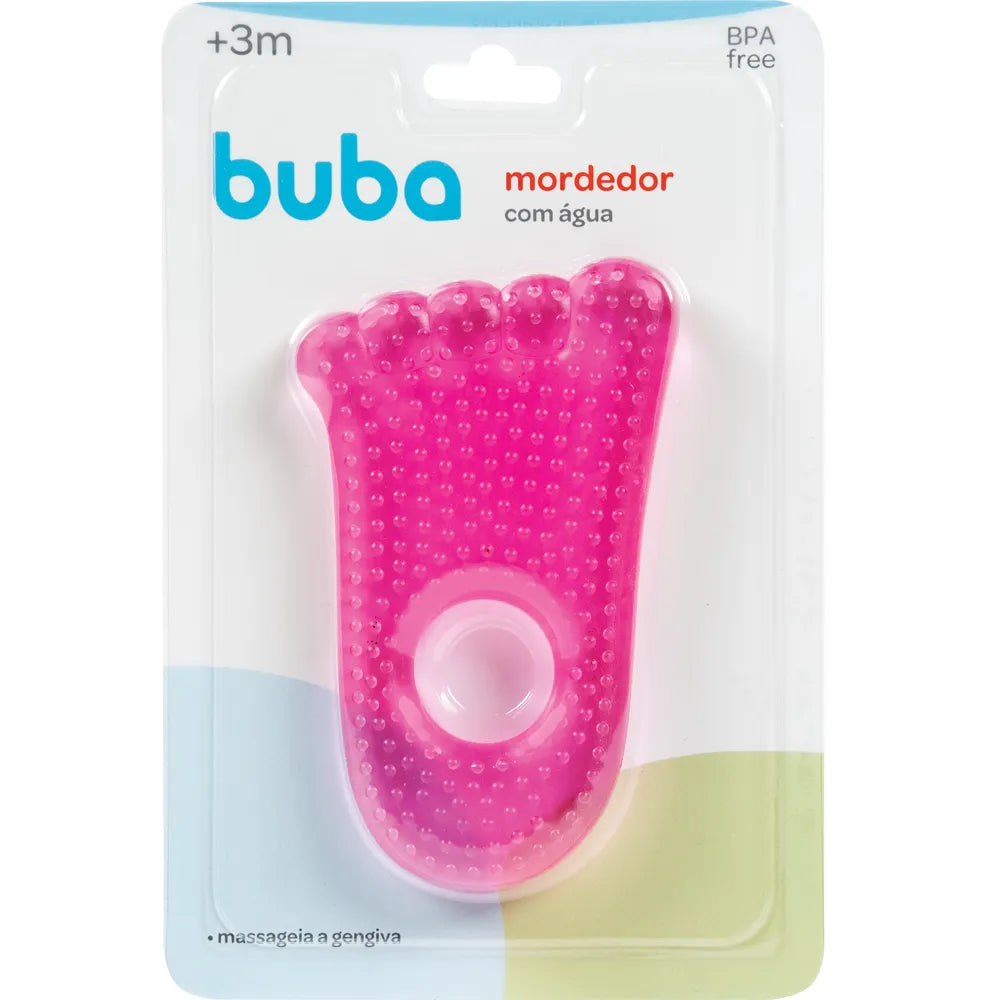 Mordedor com Água Pezinho Buba com Texturas +4 Meses