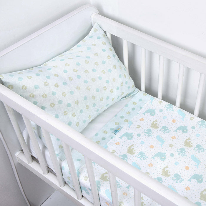 Jogo Mini Berço Baby Nice Estampado 3 Peças