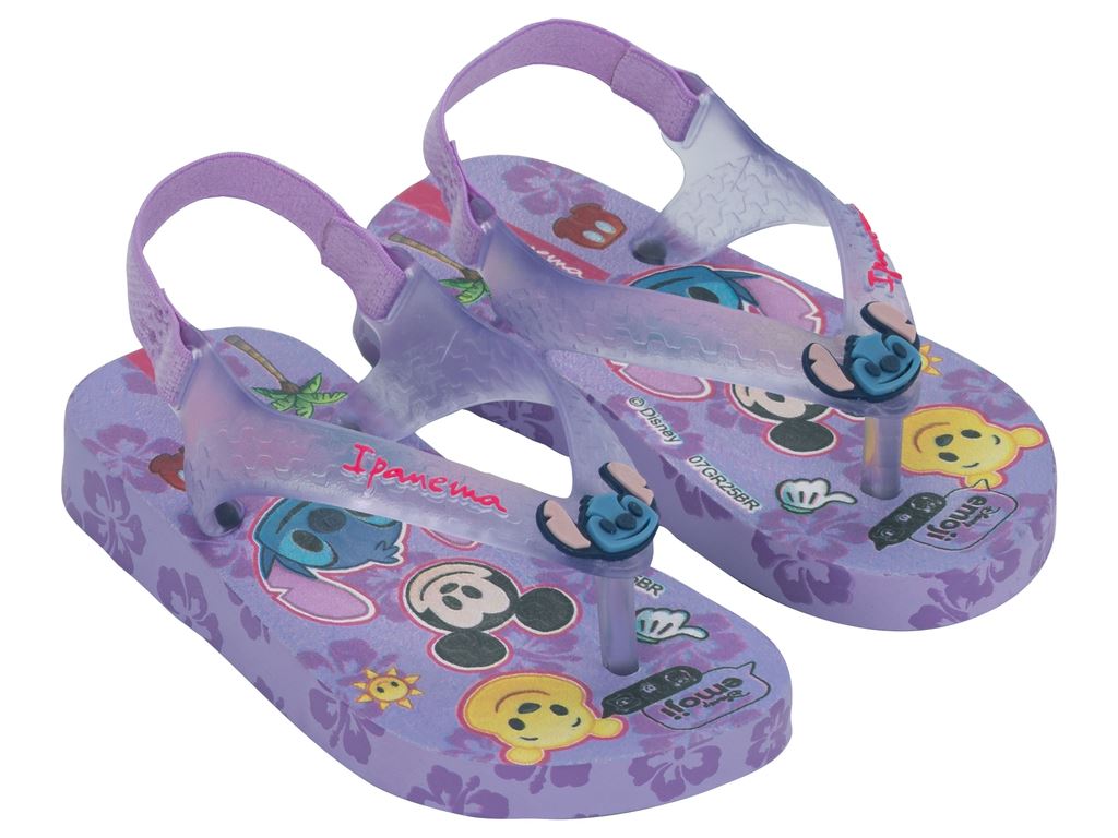 Chinelo Baby Ipanema Disney Joy Stitch