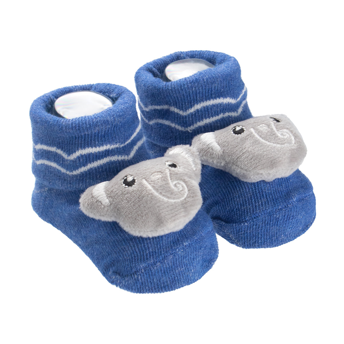 Meia Bebê Masculina com Bichinho e LED Pimpolho (0 a 6 Meses)