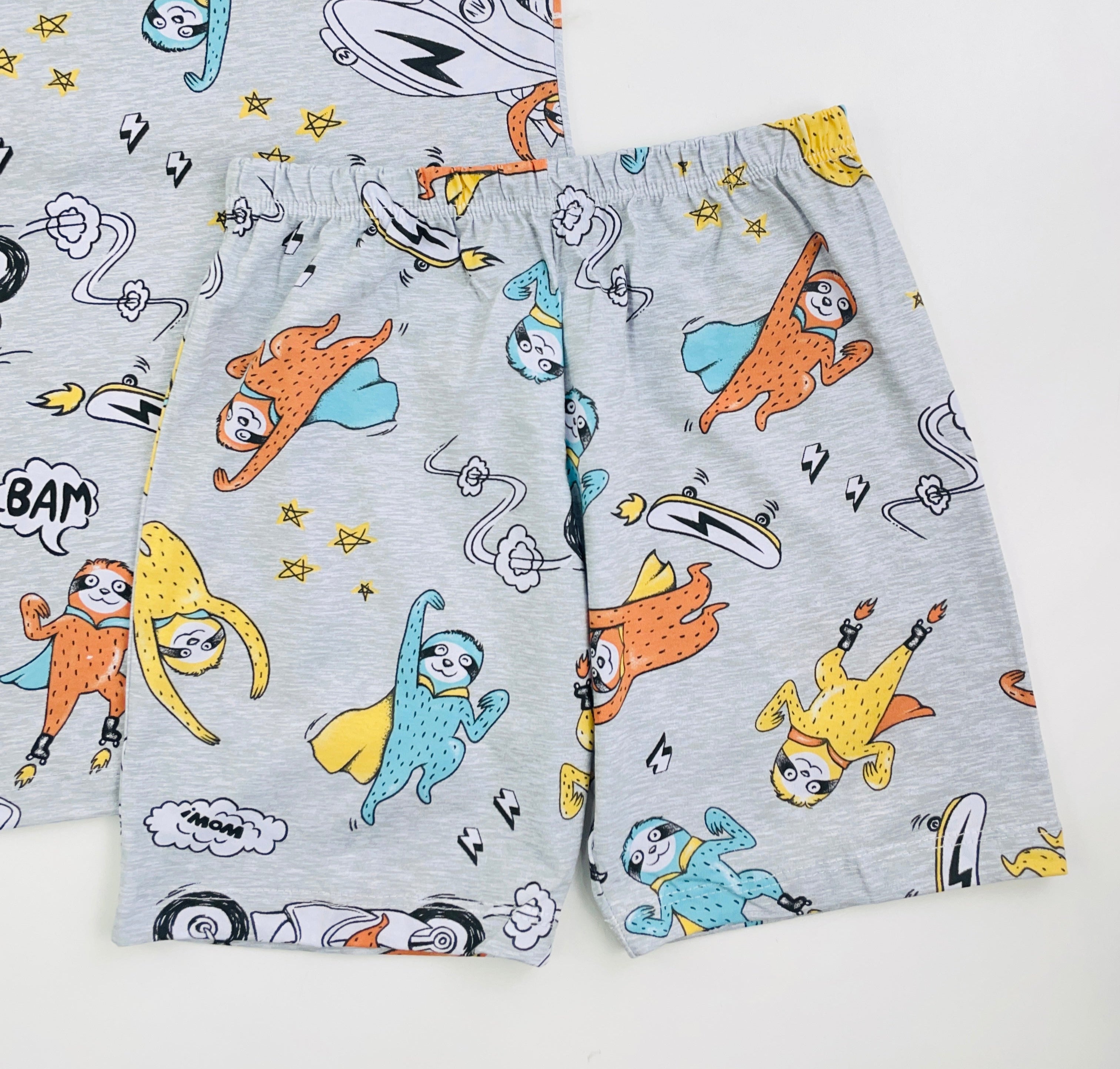 Pijama Meia Manga Mafessoni Super Preguiça