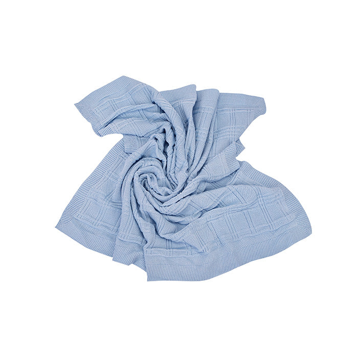 Manta Tricot Dengo Lisa 85x85cm para Bebê