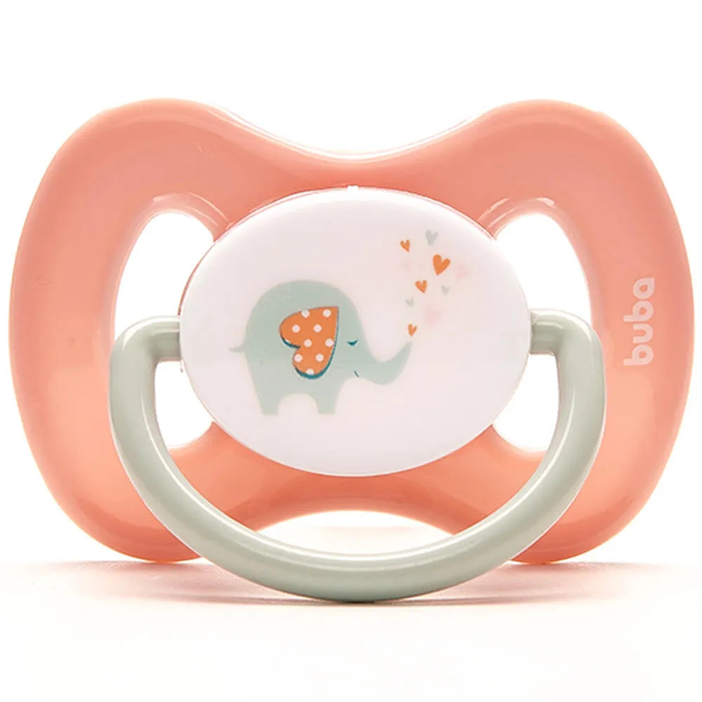 Chupeta Comfort Buba Elefantinho 100% Silicone Ultra Soft +6m Tamanho 2