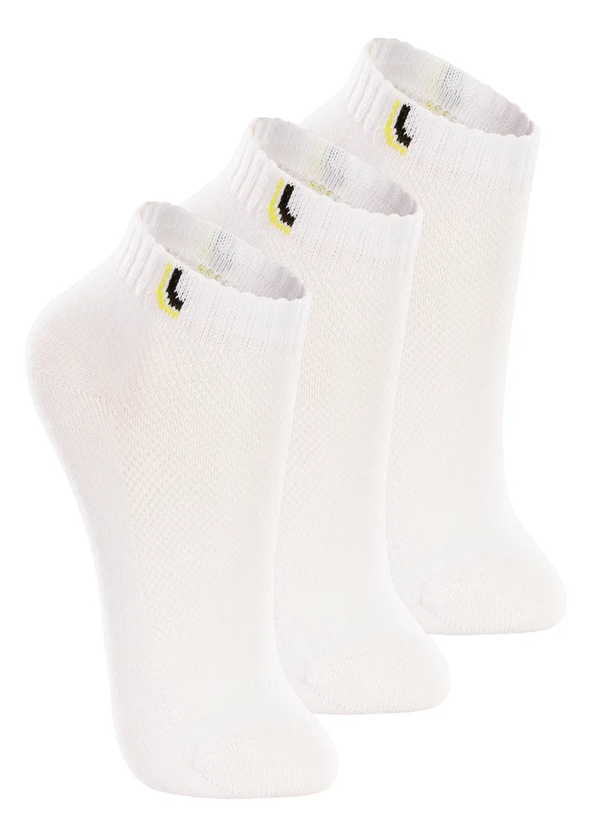 Kit Meia Infantil Lupo Kids KM Sport Cano Curto Com 3 Pares