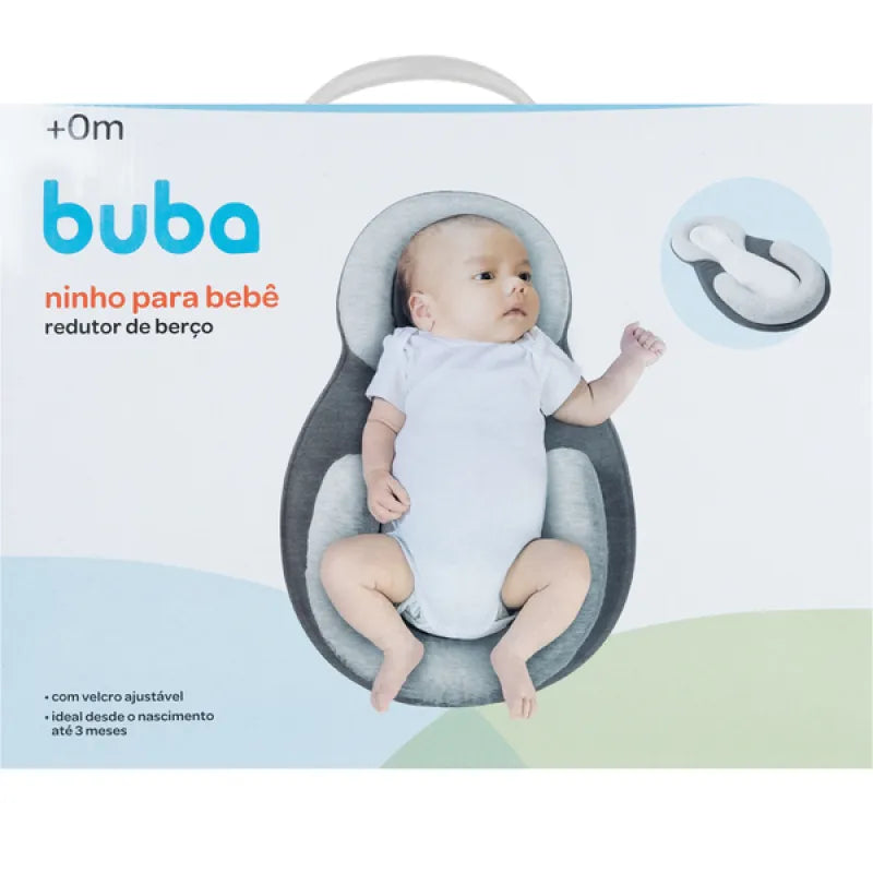 Ninho para Bebê Redutor de Berço Buba +0M – Conforto, Segurança e Aconchego para Recém-Nascidos