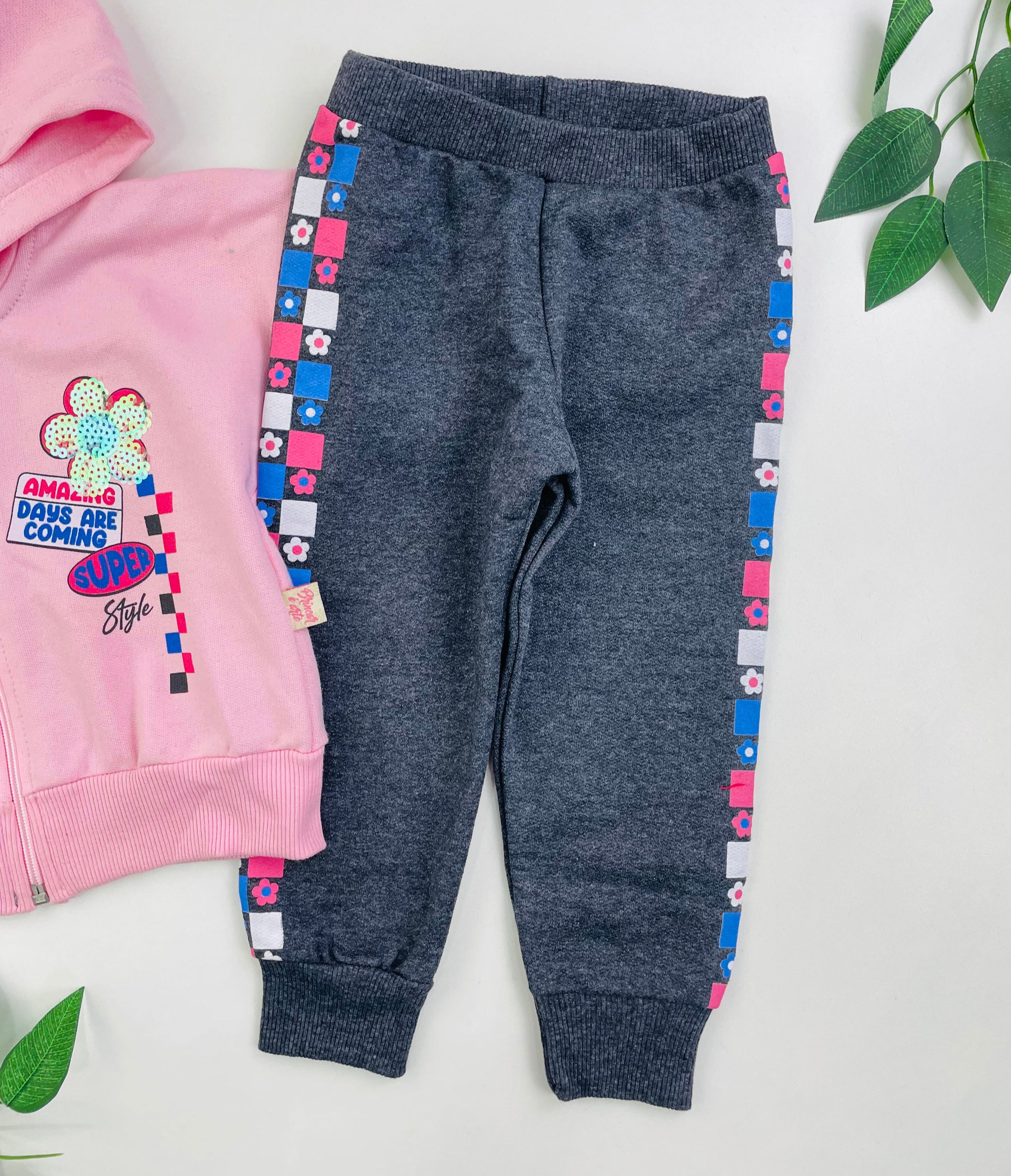 Conjunto Feminino Brincar E Arte Jaqueta Amazing Moletom