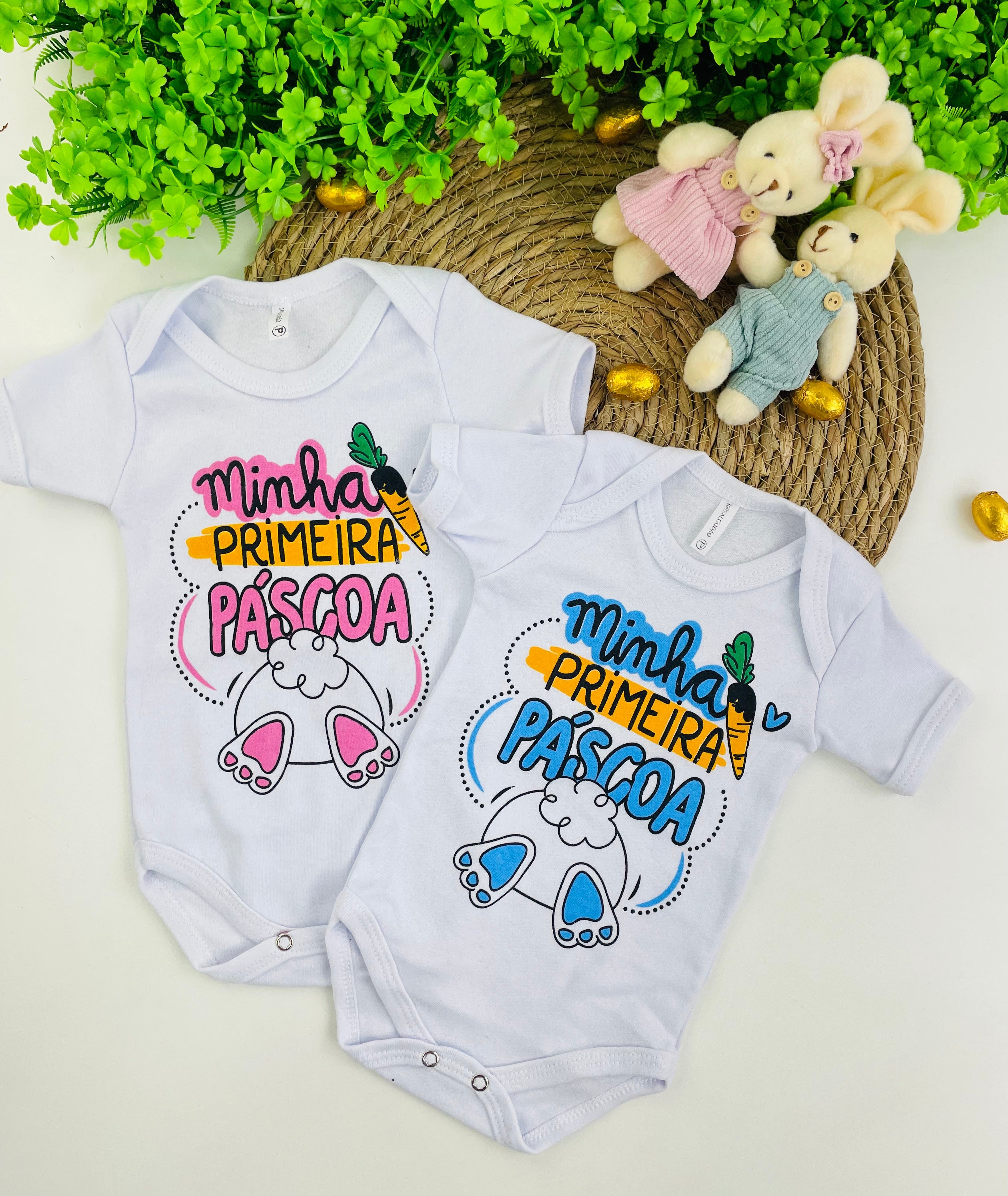 Body Baby Kids Minha Primeira Páscoa