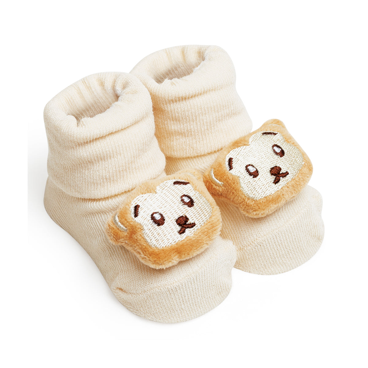 Meia Bebê Masculina com Bichinho e LED Pimpolho (0 a 6 Meses)