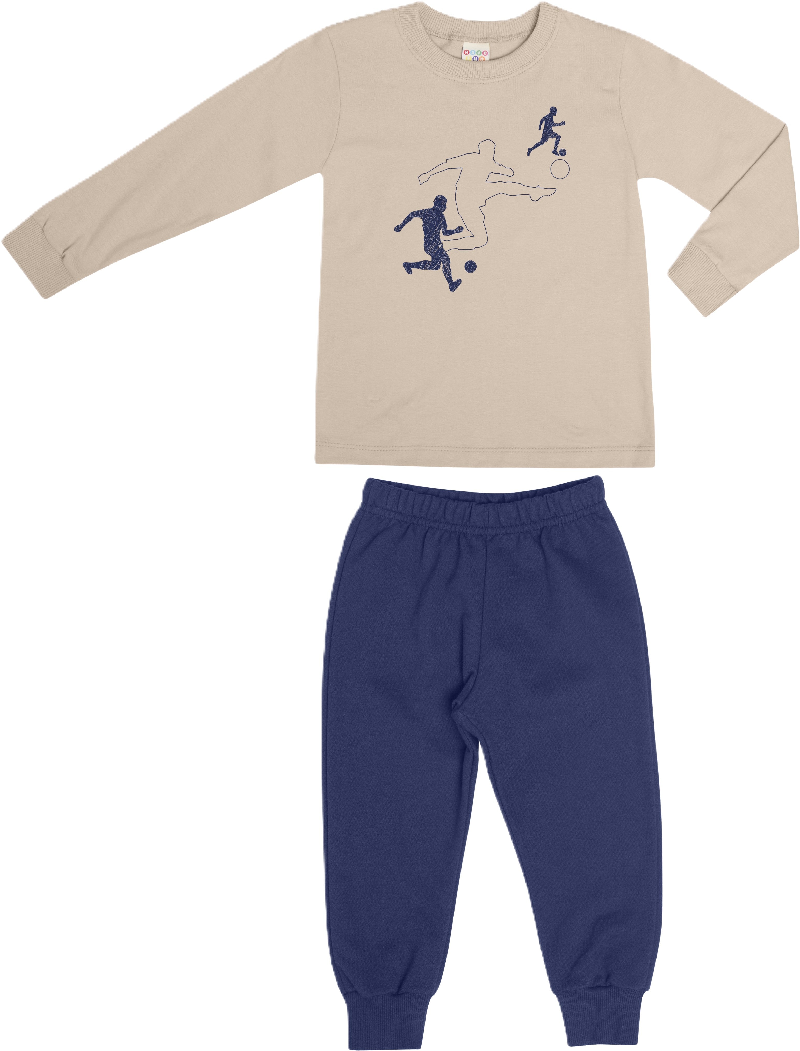 Conjunto Infantil Menina Have Fun Player N1 Camiseta e Bermuda
