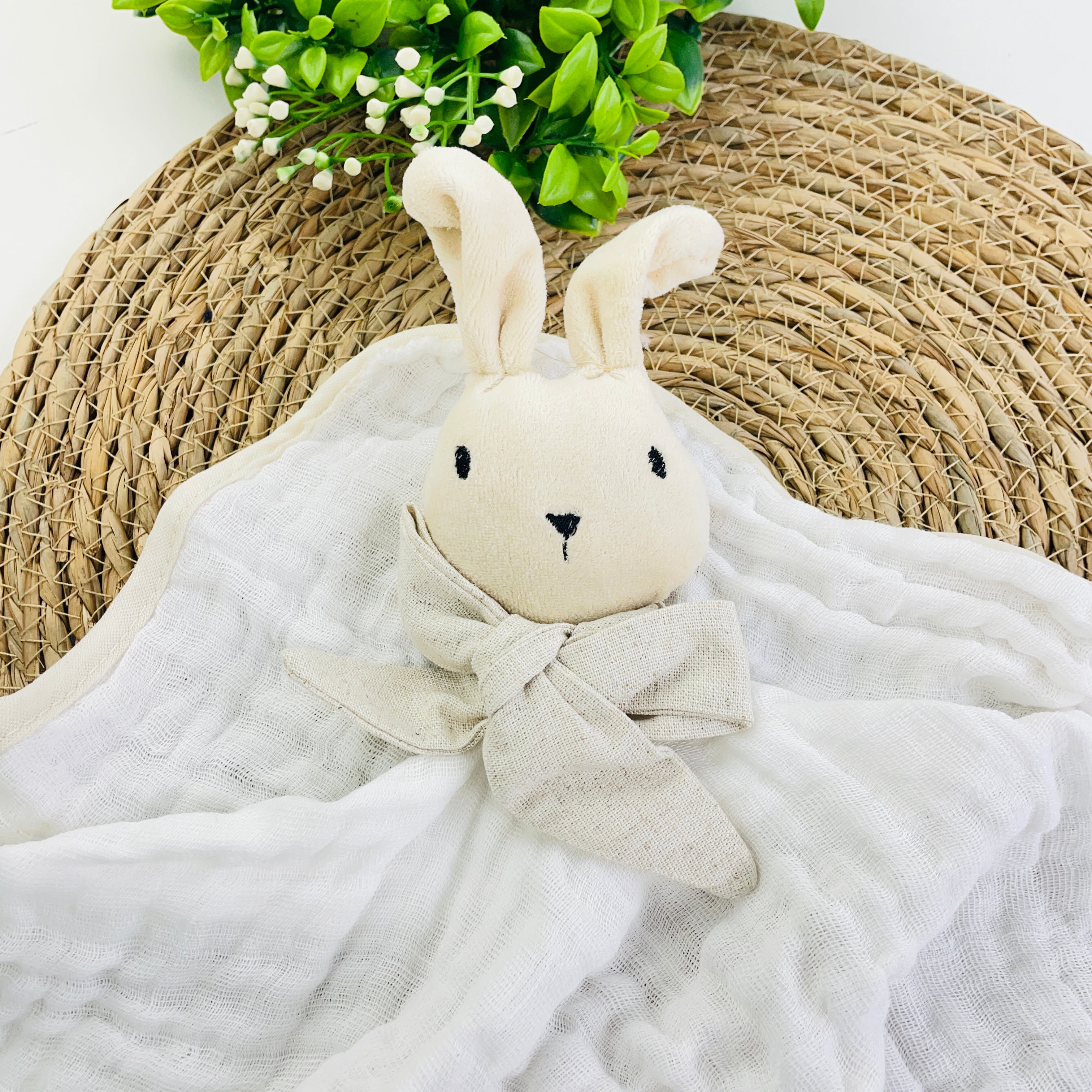 Naninha Loupiout Nature Coelhinho Com Prendedor De Chupeta