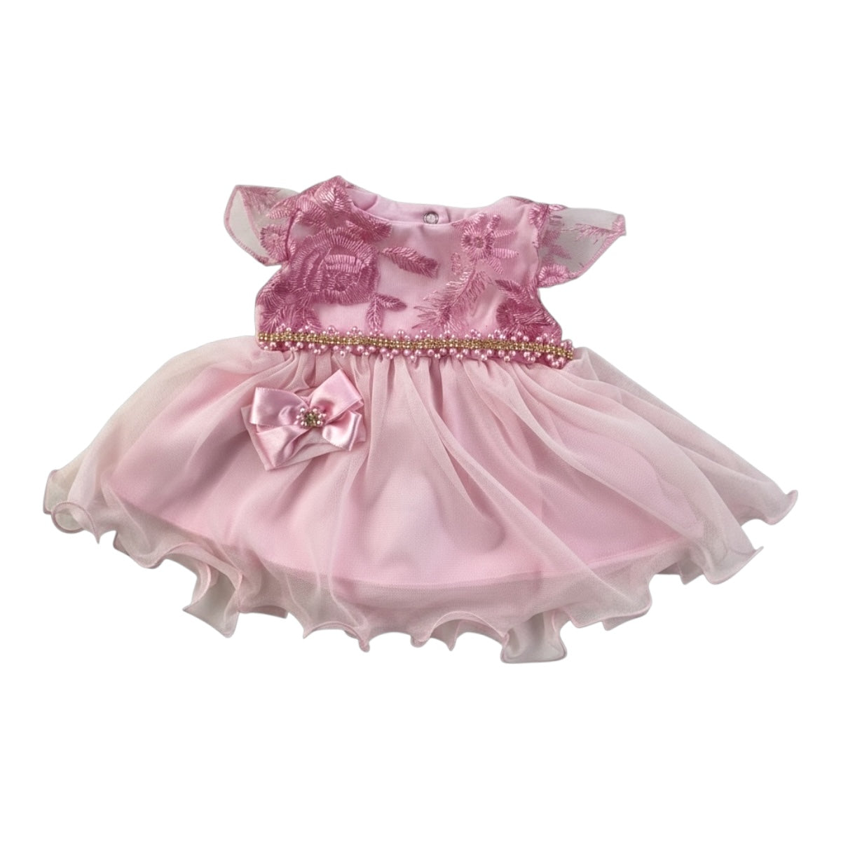 Saída De Maternidade Djiele Renda Glamour 4 Peças