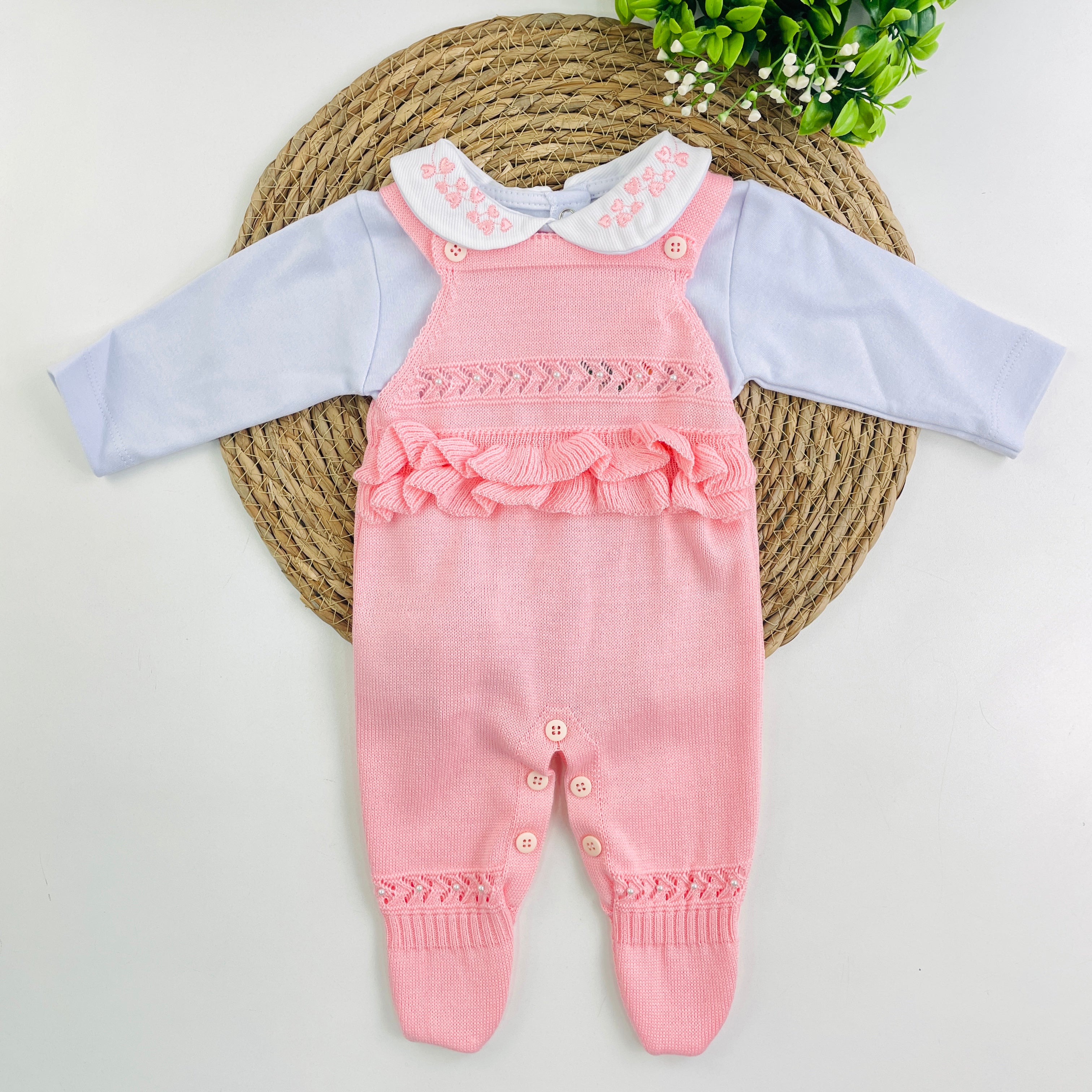 Jardineira Tamine Baby Ayla 2 Peças