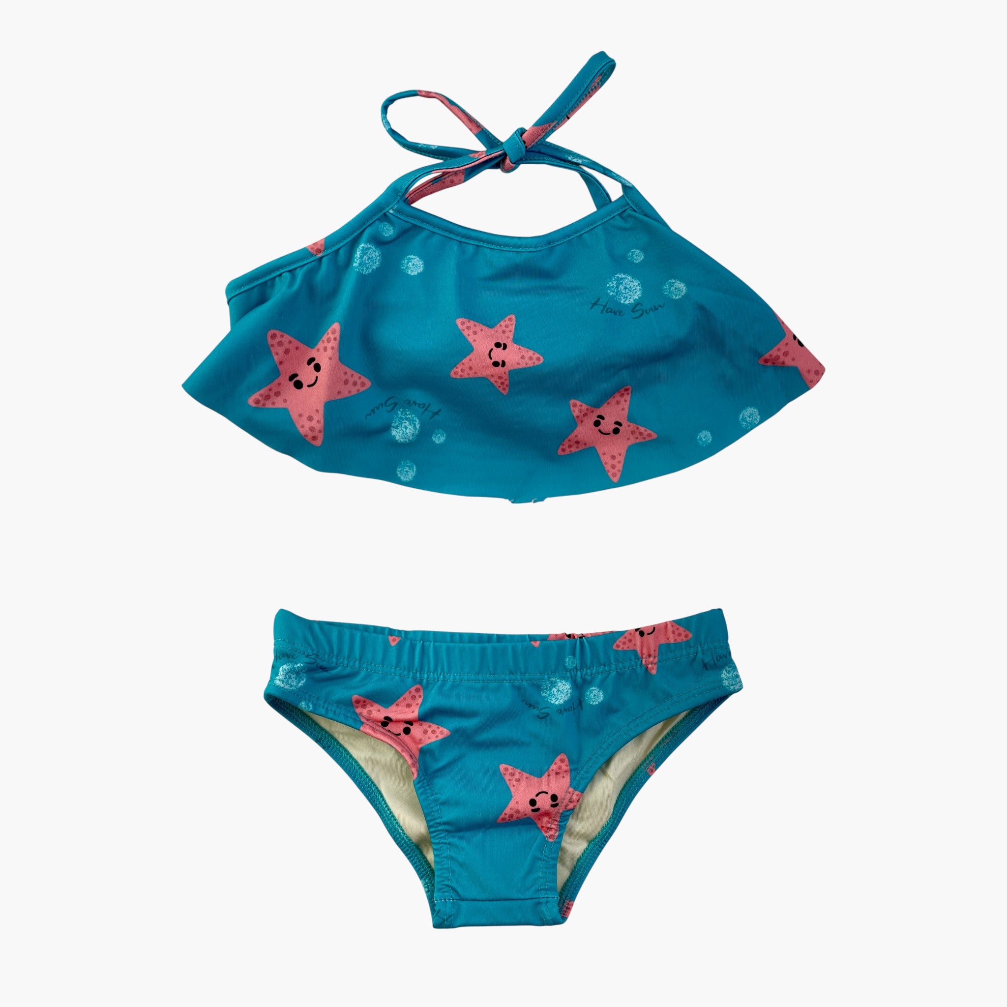 Biquíni Infantil Have Sun Estrela em Malha Sublimada