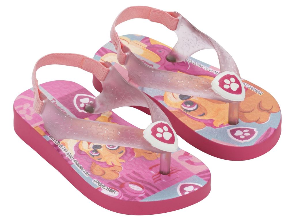 Chinelo Sandália Ipanema Friends Patrulha Canina Friends Com Elástico