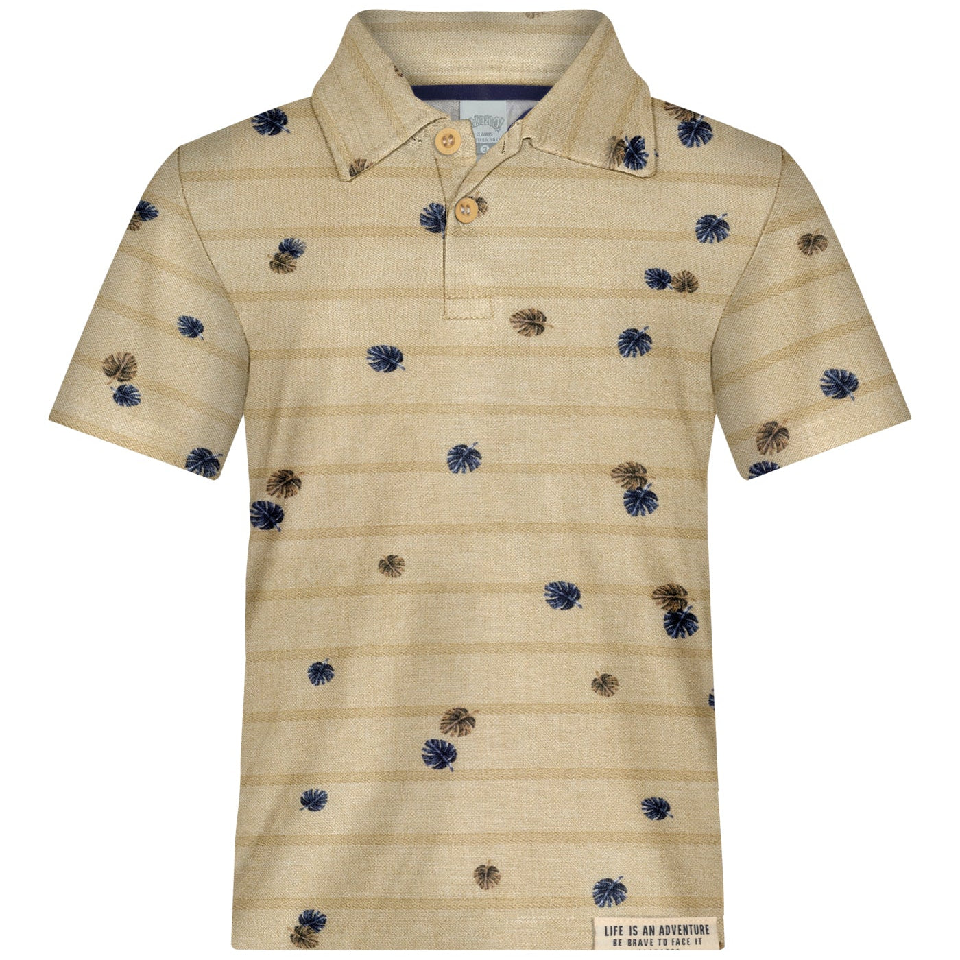 Camisa Polo Alakazoo Mini Folhas