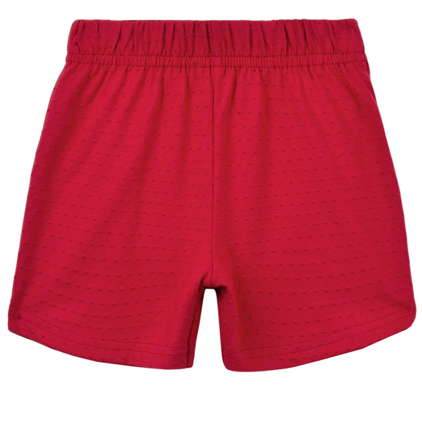Conjunto Infantil Feminino Alakazoo Cerejas Malha Nikko Blusa Batinha e Short
