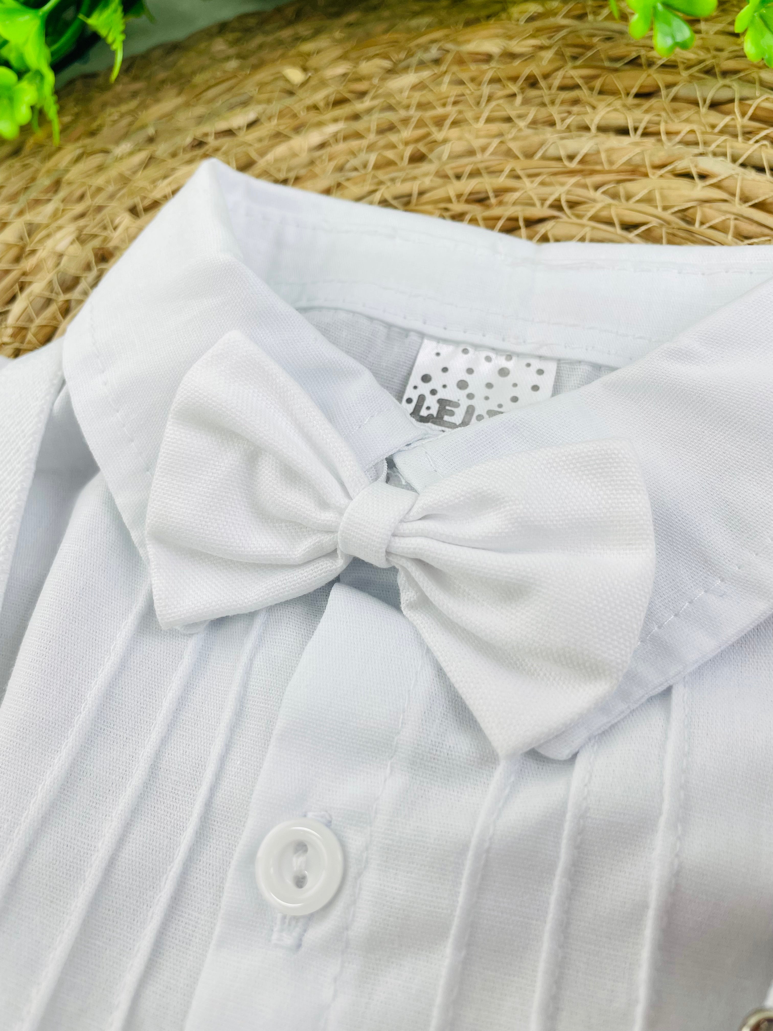 Conjunto Batizado Leley Kids Nervura