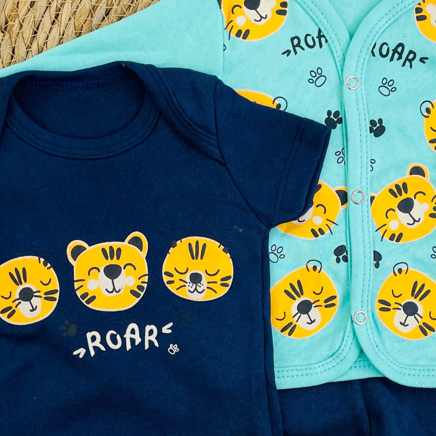 Conjunto Bichinhos Tigre Roar 3 Peças