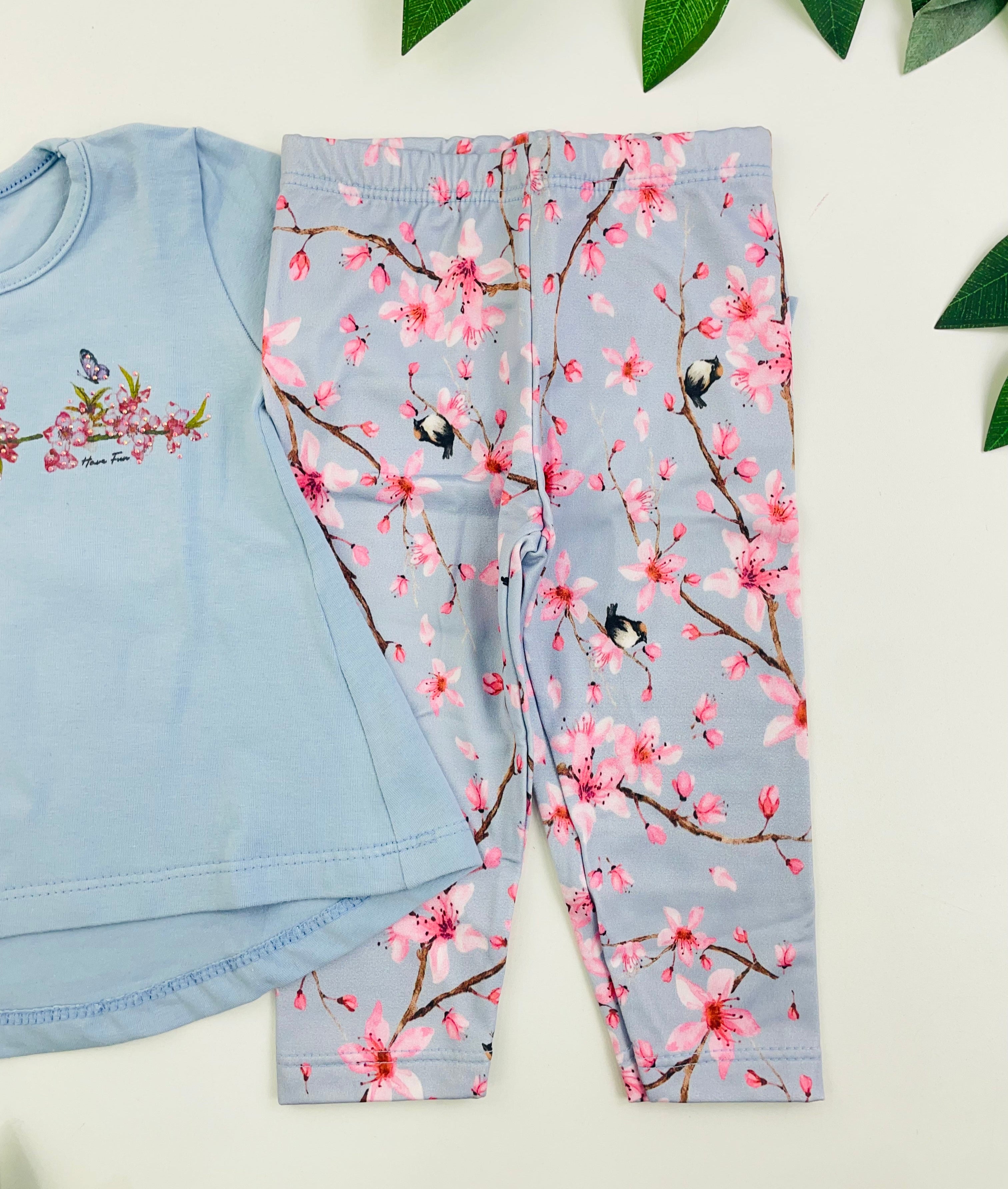 Conjunto Have Vun Birds Cotton