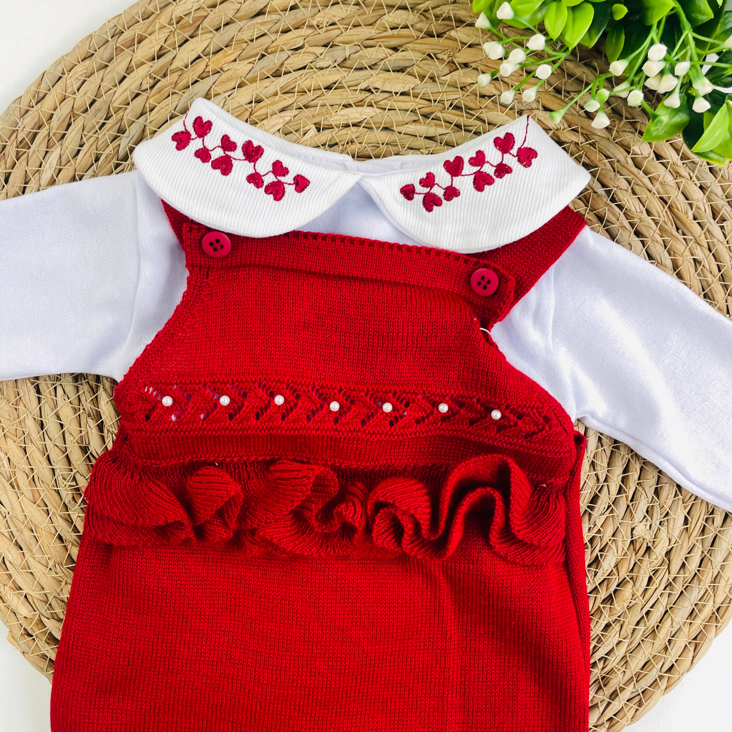 Jardineira Tamine Baby Ayla 2 Peças