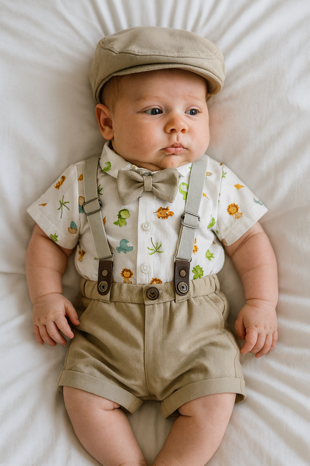 Conjunto Masculino Leley Kids Dinossauro Second Line C/ Suspensorio