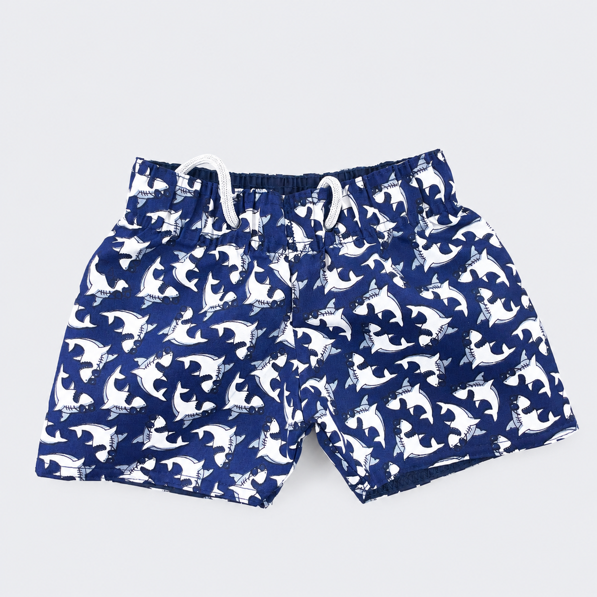 Bermuda Infantil Kalela Tactel Estampada com Cadarço