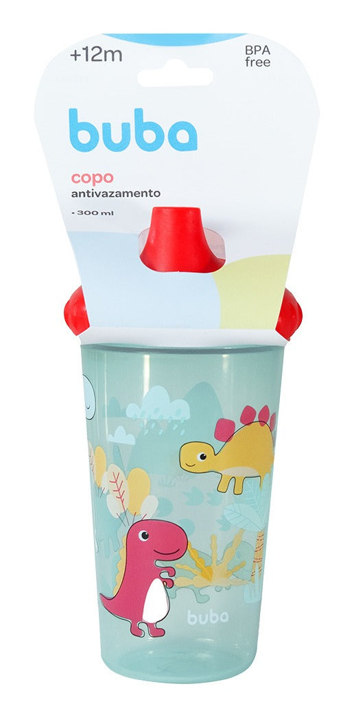 Copo Treinamento Buba Antivazamento Dino 300ml
