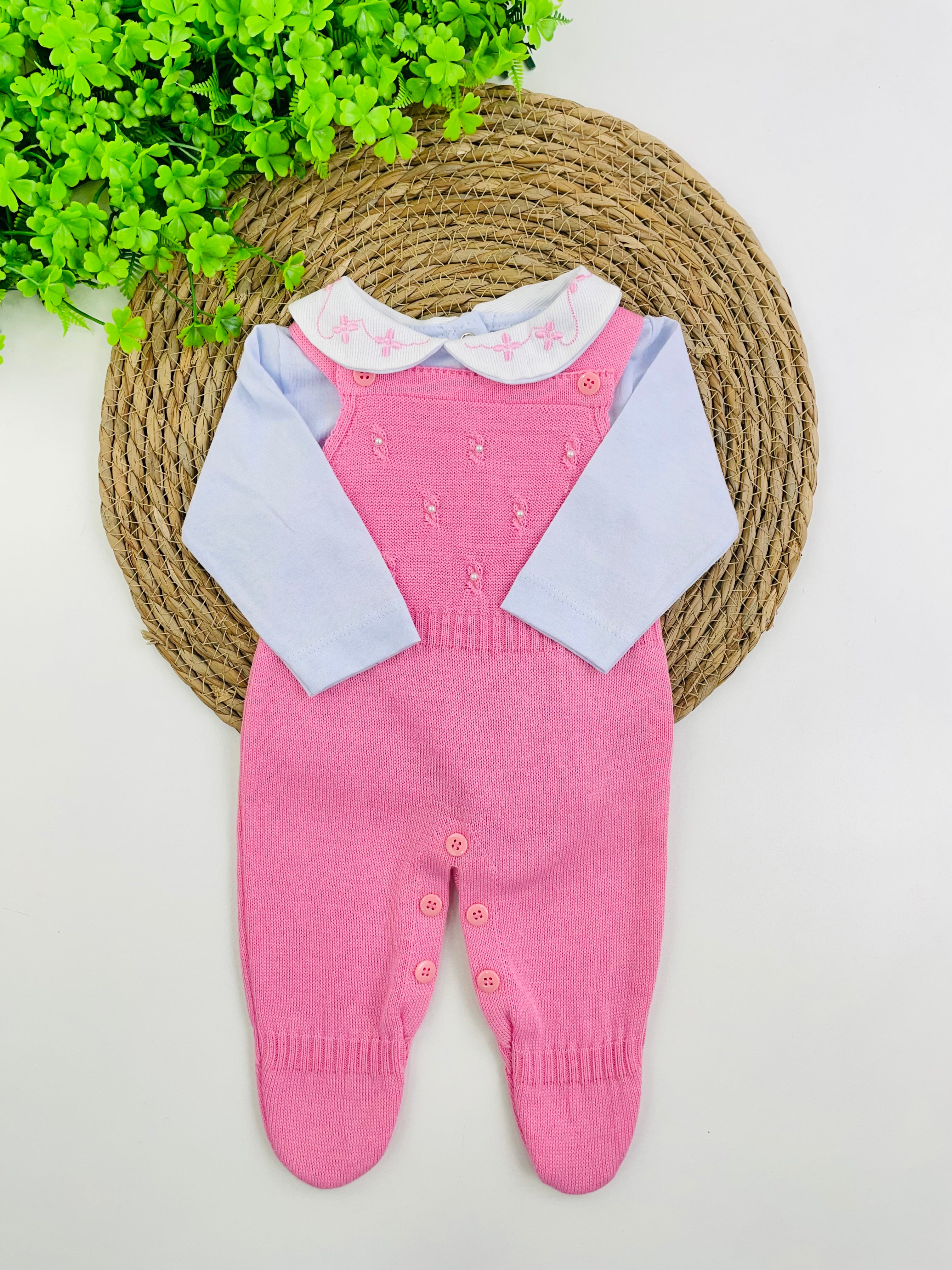 Jardineira Tamine Baby Anna 2 Peças